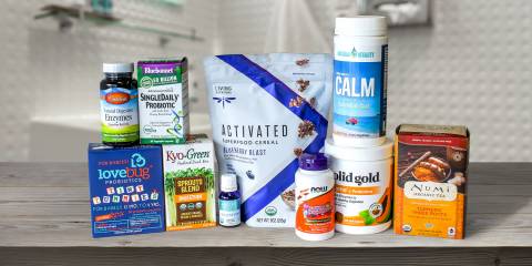 A selection of all-natural products to ease and promote digestion