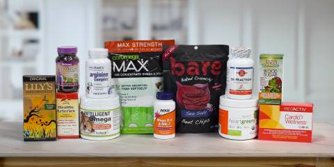 All-natural supplements and foods meant to support heart health