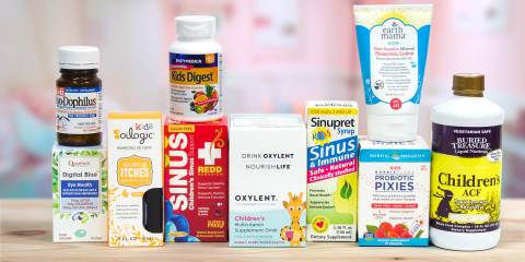 All-natural products for childrens' health