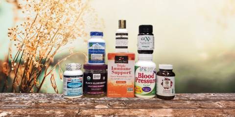a collection of all-natural supplements for immunity and more