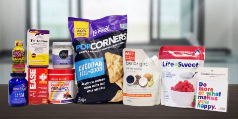 A collection of all-natural products to help you feel good