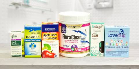 All-natural products for digestive health