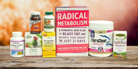 A selection of all natural supplements for renewal and general health