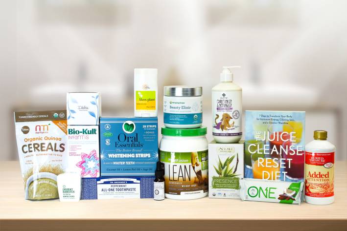 A collection of natural products designed to start you off on the right foot