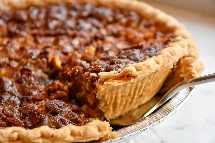 No-Bake Maple Pecan Pie