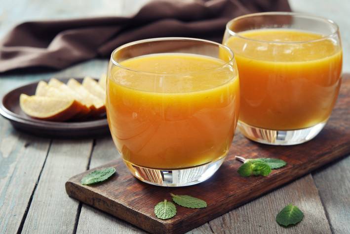 Paradise Shake Two glasses of paradise shake