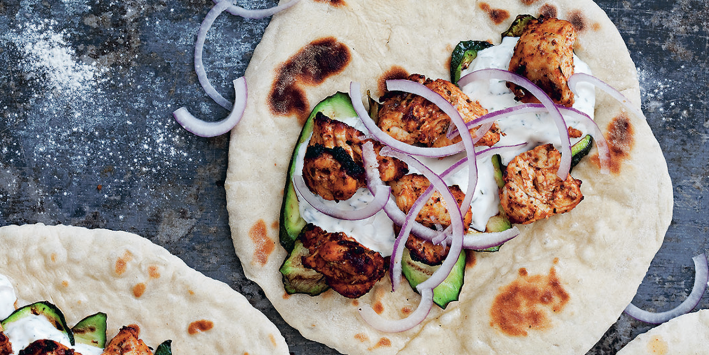 Chicken Souvlaki Ready to eat, Chicken Souvlaki.