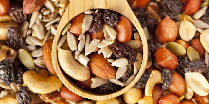 Witches' Toenail Trail Mix Trail mix