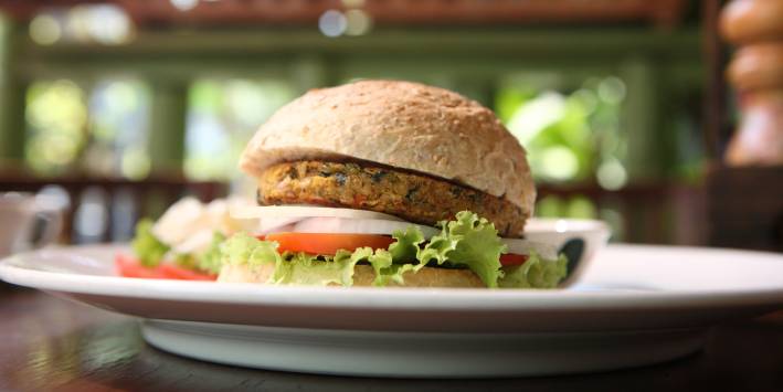 Baked Broccoli Burger Baked Broccoli Burger