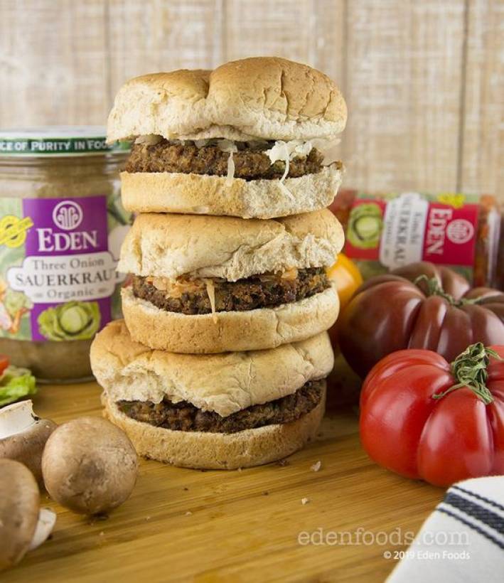 Pinto Bean Mushroom Patties