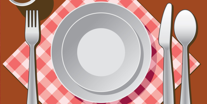 What Does ‘Serving Size’ Mean? Plate with silverware