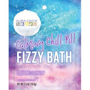 Aura Cacia Calming Chill Pill Fizzy Bath