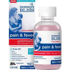 Mommy's Bliss Infants' Pain Reliever + Fever Reducer with Acetaminophen
